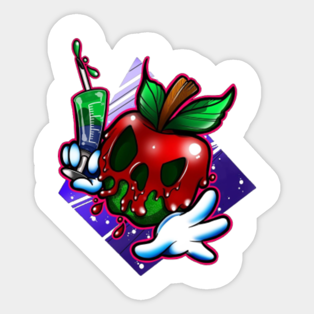 poison apple Poison Sticker