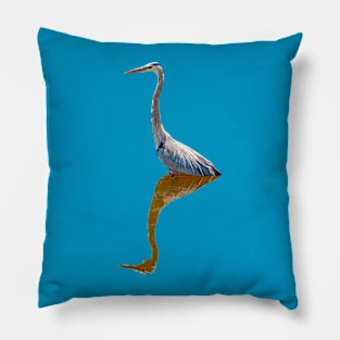 Heron Reflections Pillow