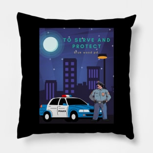 To serve and protect Pillow