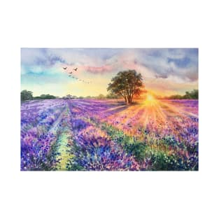 Lavender fields. T-Shirt