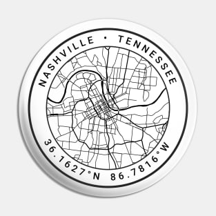 Nashville Map Pin