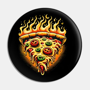 Faming Hot Spicy Pizza Lover Pin