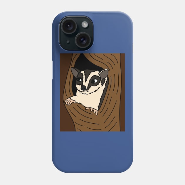 Possum Australia Raccoon Possum Phone Case by flofin