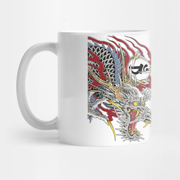 Kazuma Kiryu Dragon Tattoo horizontal Sticker for Sale by thehollowpoint   Redbubble