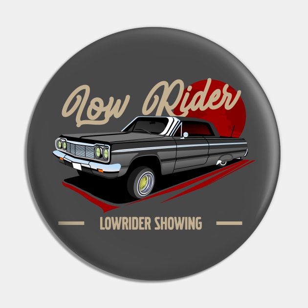 Low Rider Classic Cars Pin by masjestudio