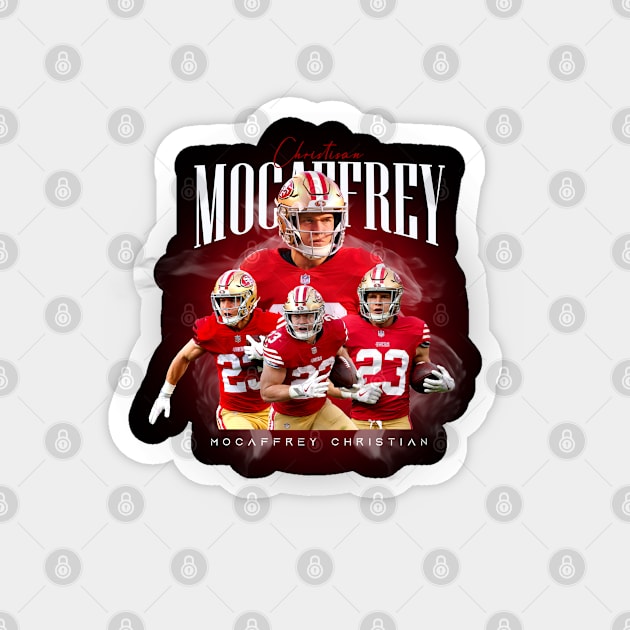 Mccaffrey 23 Vintage Magnet by olivia parizeau