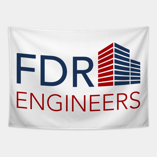 FDR Color Logo Tapestry by tkennedy