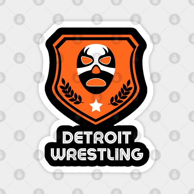 Detroit Wrestling "Orange! Orange!" Magnet by DDT Shirts