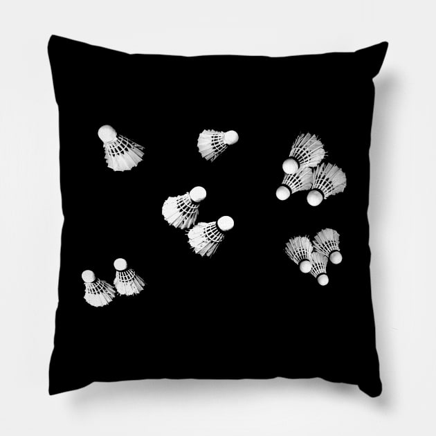 Shuttlecocks of badminton Pillow by Gun&One