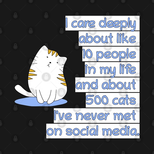 I deeply care about cats by ArtJoy