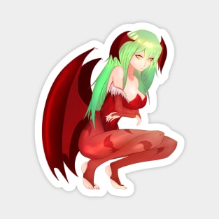 Morrigan Red Magnet