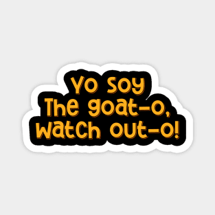 GOAT-o Basketball Magnet