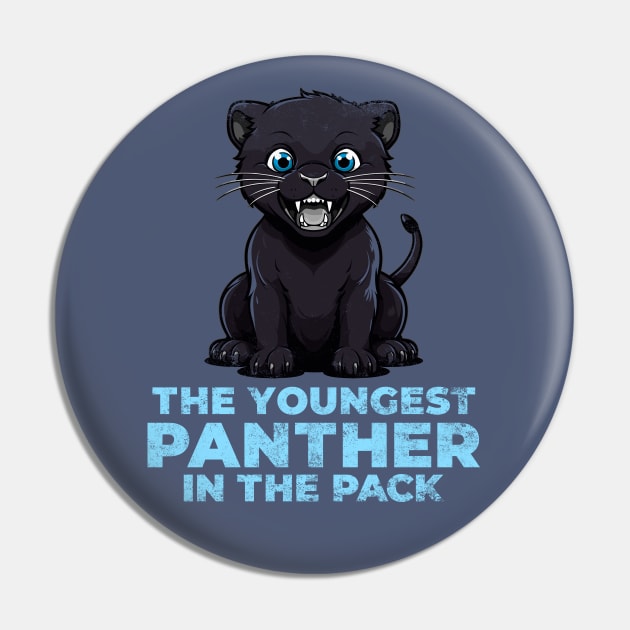 Youngest Panther in the pack Pin by Digital Borsch