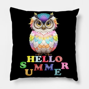 Hello Summer Funny Pet Pillow