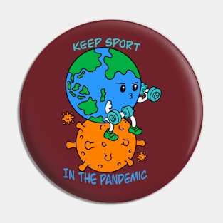 Keep sport in the pandemic Pin