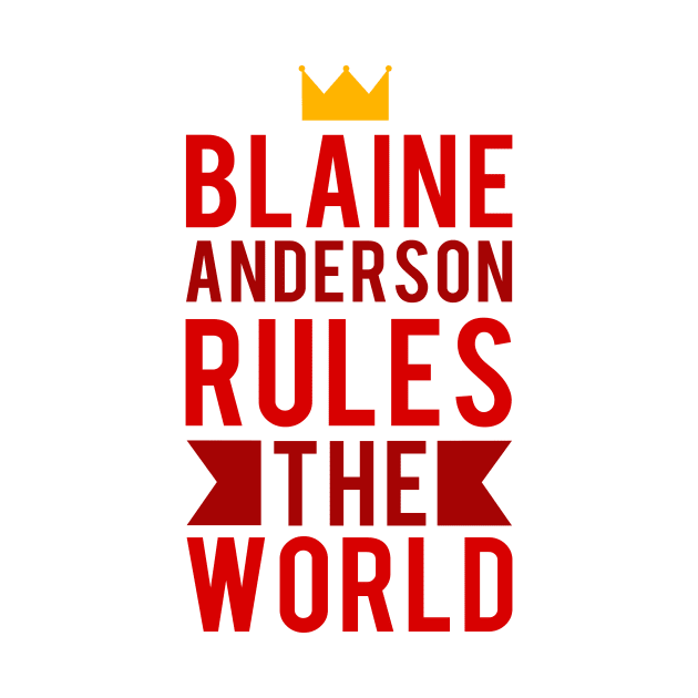 Blaine Anderson Wants To Rule The World by byebyesally
