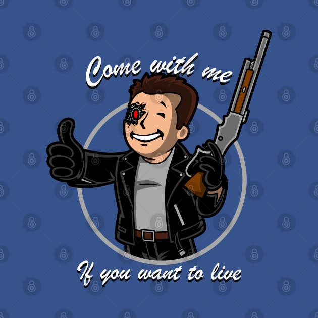 Cute Android Mascot 80's  Sci-fi Movie Quote Gamer Mascot Parody Mashup by BoggsNicolas