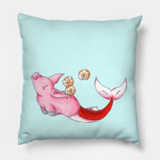 Piggybank of the Sea Pillow