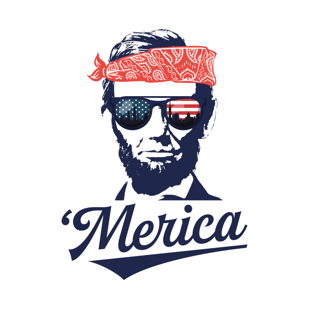 Merica' Abraham Lincoln by teevisionshop