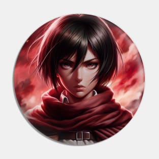 Mikasa Ackerman Pin