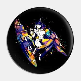 Azur Lane Atago Pop Art Pin