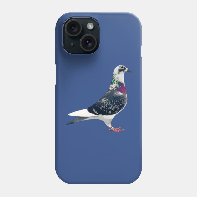 Top Pigeon Phone Case by Duivensport 