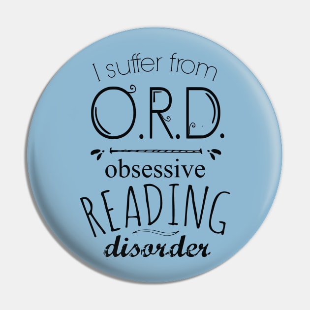 O.R.D. - obsessive reading disorder Pin by FandomizedRose