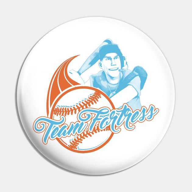 Team Fortress 2 Scout Baseball Pin by TATSUHIRO