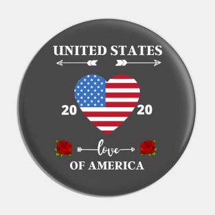 UNITED STATES OF AMERICA Pin