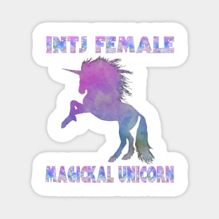 INTJ Females are Magickal Unicorns Magnet