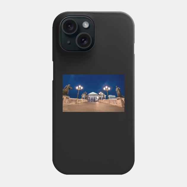 The archaeological Museum of Macedonia in Skopje Phone Case by mitzobs