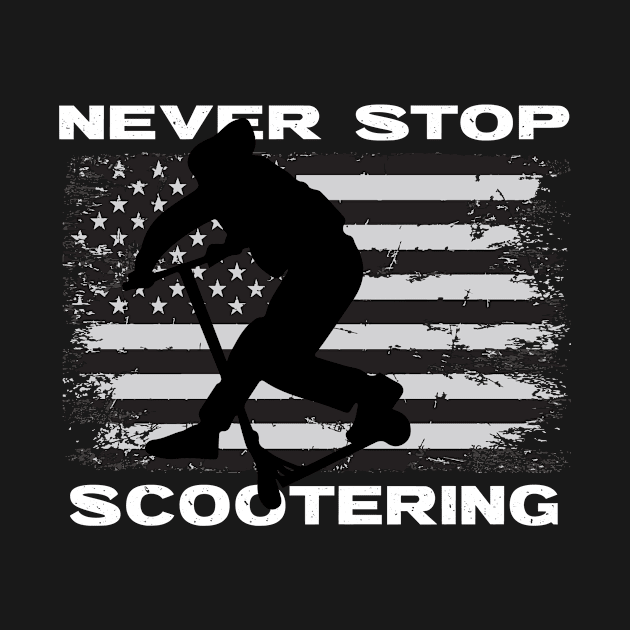 Never Stop Scootering by goksisis