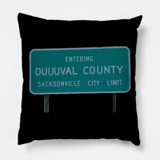 Welcome to DUUUVAL! Pillow