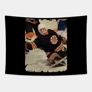 Mike Moffat, 1982 in Boston Bruins (18 GP) Tapestry