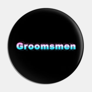 Groomsmen Pin