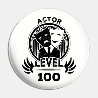 Level 100 Actor Drama Fan Gift Pin