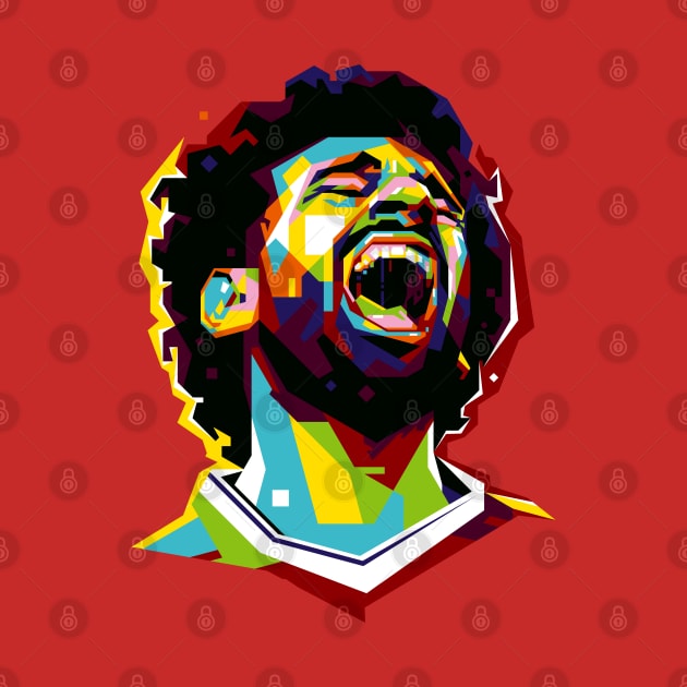 mohamed salah wpap pop art by BAJAJU