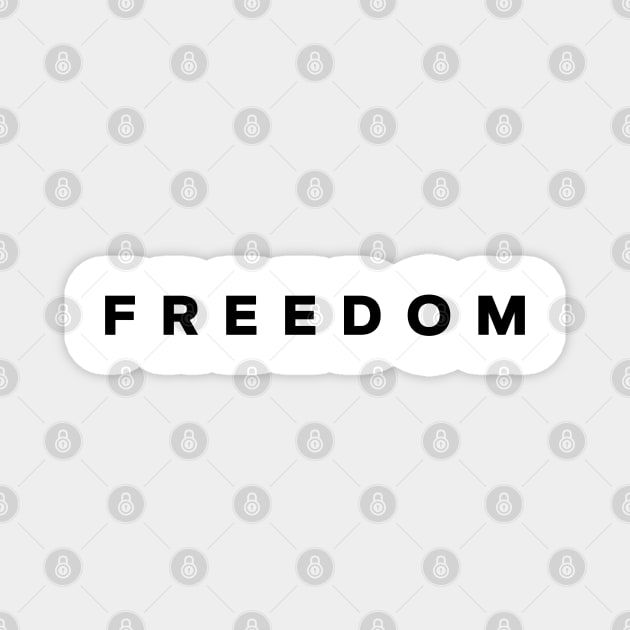 Freedom Magnet by Litehouse Tees