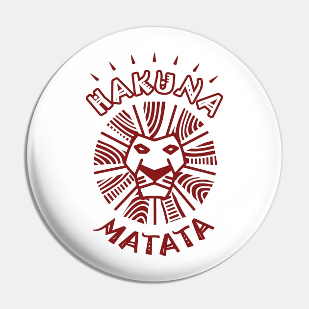 Hakuna Matata Pin by maira_artwork