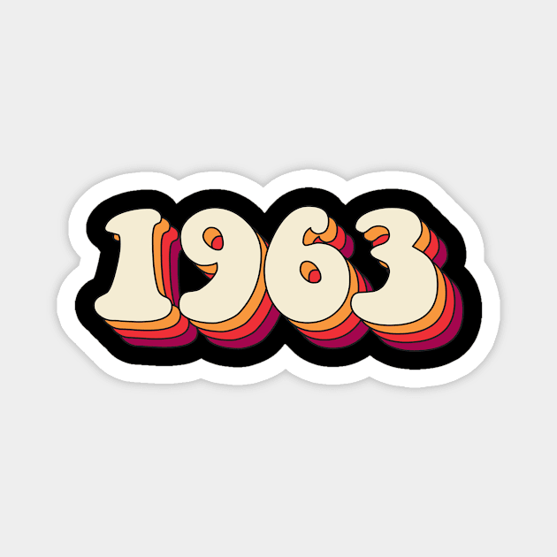 1963 Magnet by Jennifer