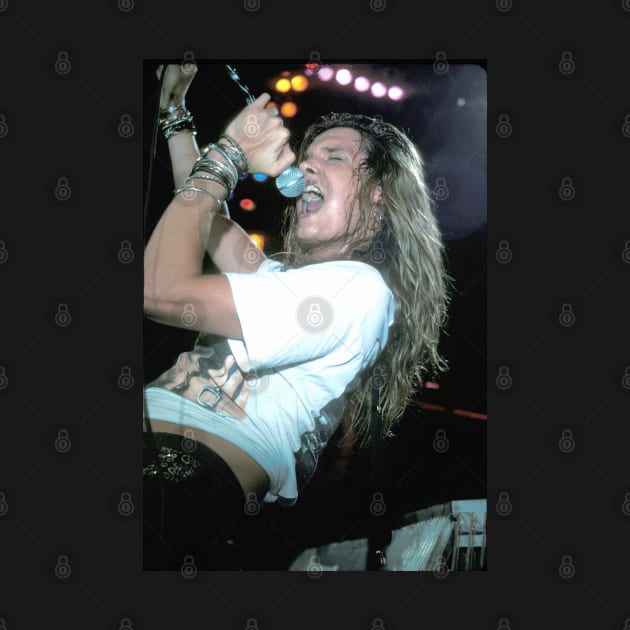 Sebastian Bach Skid Row Photograph by Concert Photos