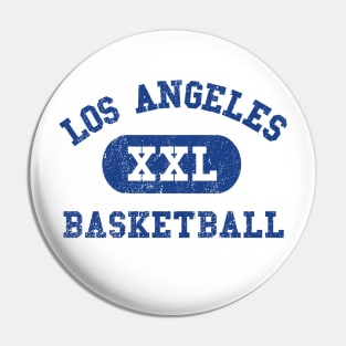 Los Angeles Basketball V Pin