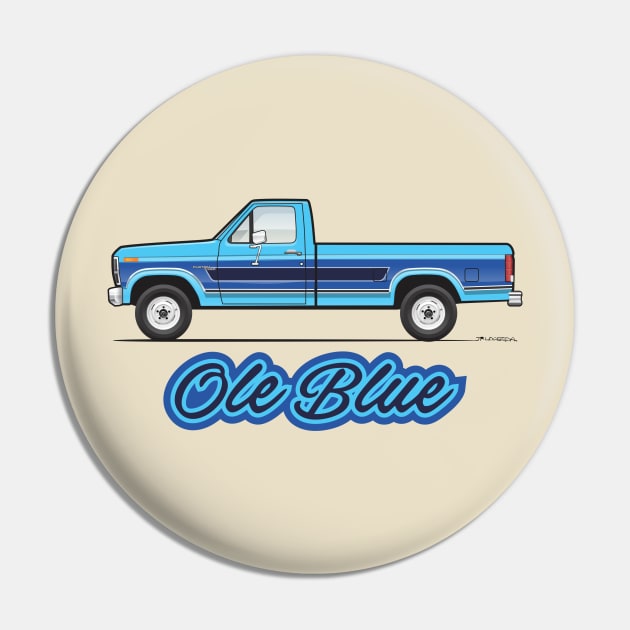 Ole Blue Pin by JRCustoms44