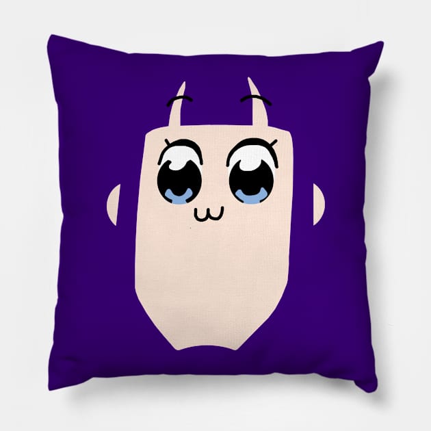 Pop Team Epic: Pipimi Simplistic Pillow by ThompsonTom Tees