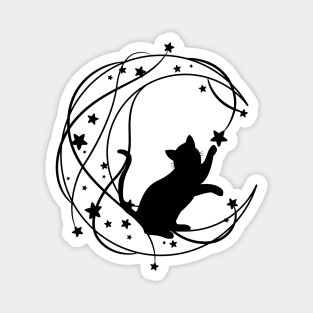 Lunar Cat Magnet