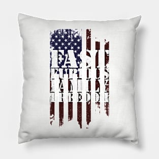 Fast Furious Family Freedom Pillow