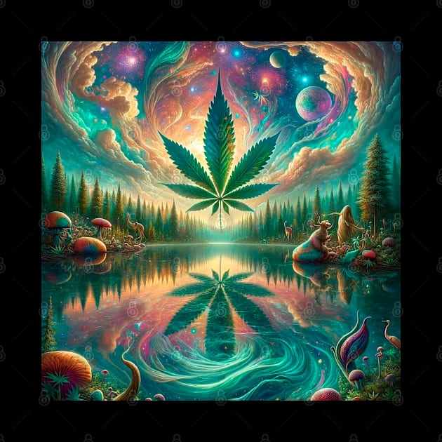 Enchanted Forest Cannabis Universe by Doming_Designs