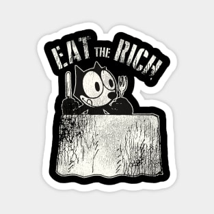 Felix the Cat ● Eat the Rich Magnet