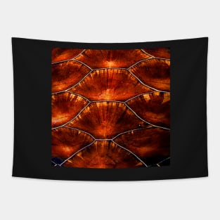 Abstract Turtle Shell Pattern Graphic Art Design, Turtle Lover Gift Tapestry