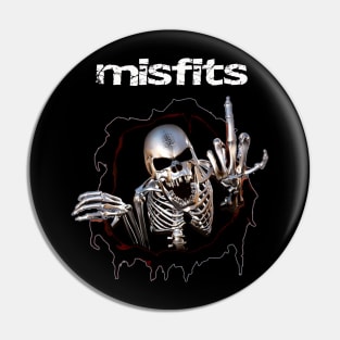 vintage horror misfits band Pin